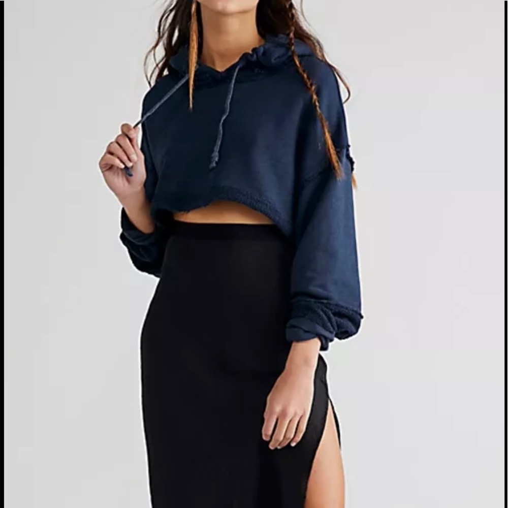 NWT free people Jennie crop top sweater